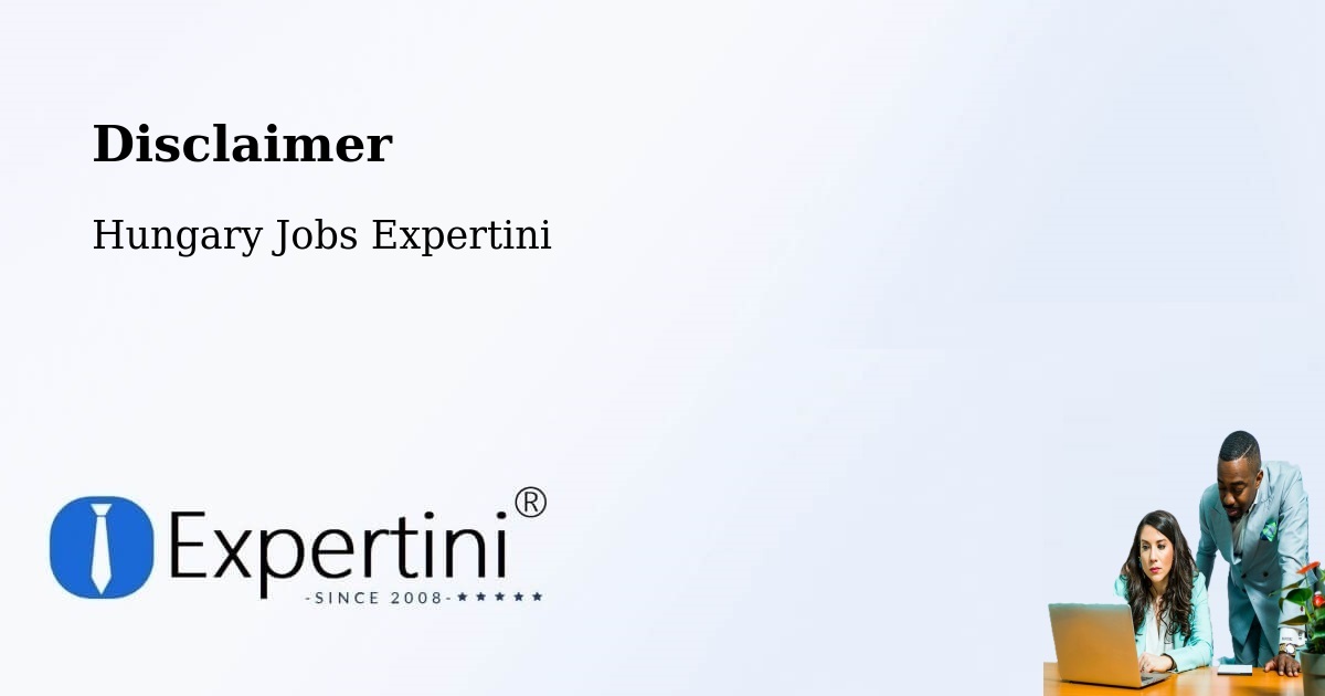 Disclaimer – Vác - Hungary Jobs Expertini