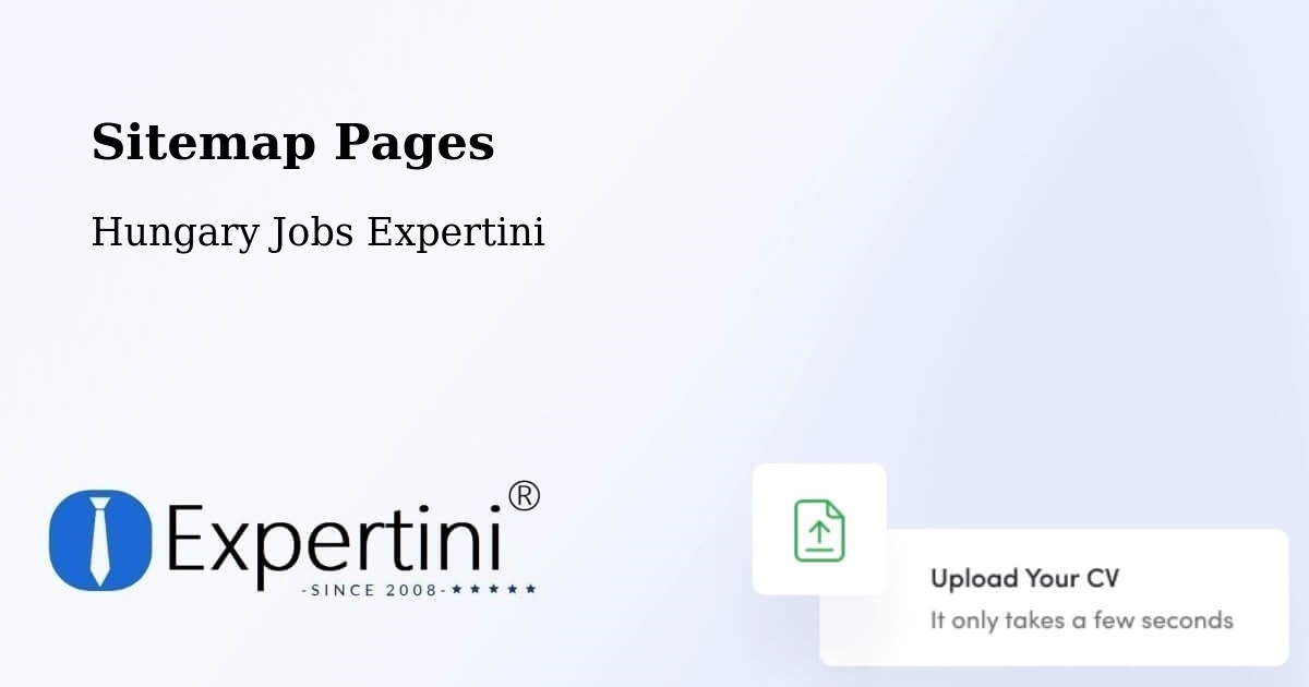 Sitemap Pages - Vác - Hungary Jobs Expertini